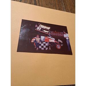 Jimmy Kite #57 Race Car Victory Photo 6x4 Power Up Lubricants Budweiser